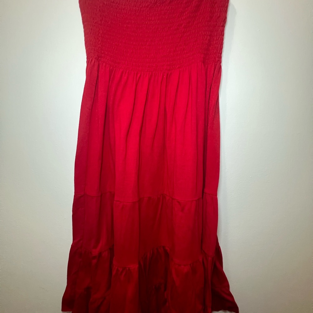 Elegant Red Women's Skirt